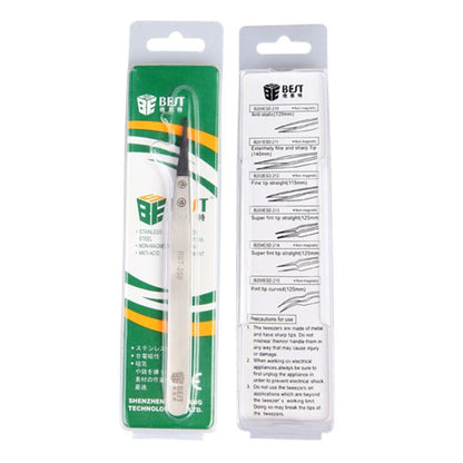 BEST BST-259 สแตนเลสสตีล Snti Static Tweezer, BST-259