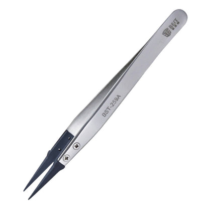 BEST BST-259A แหนบป้องกันไฟฟ้าสถิตย์สแตนเลส, BST-259A