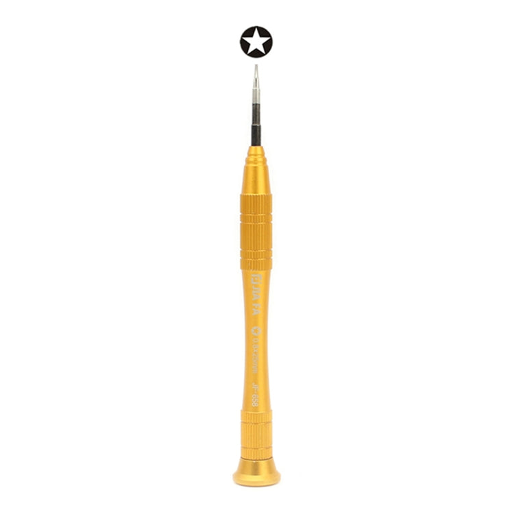 JF-658-0.8 เครื่องมือซ่อมโทรศัพท์มือถือโลหะไขควงห้าดาว, 0.8 Pentalobe