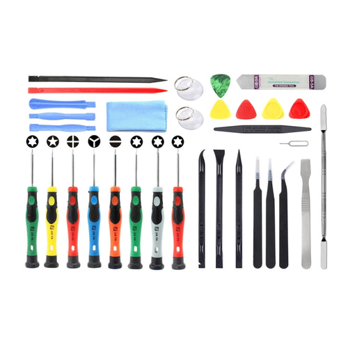 JF-8136 32 in 1 Multi-model Available Metal + Plastic Disassembly Repair Tool Kit, JF-8136