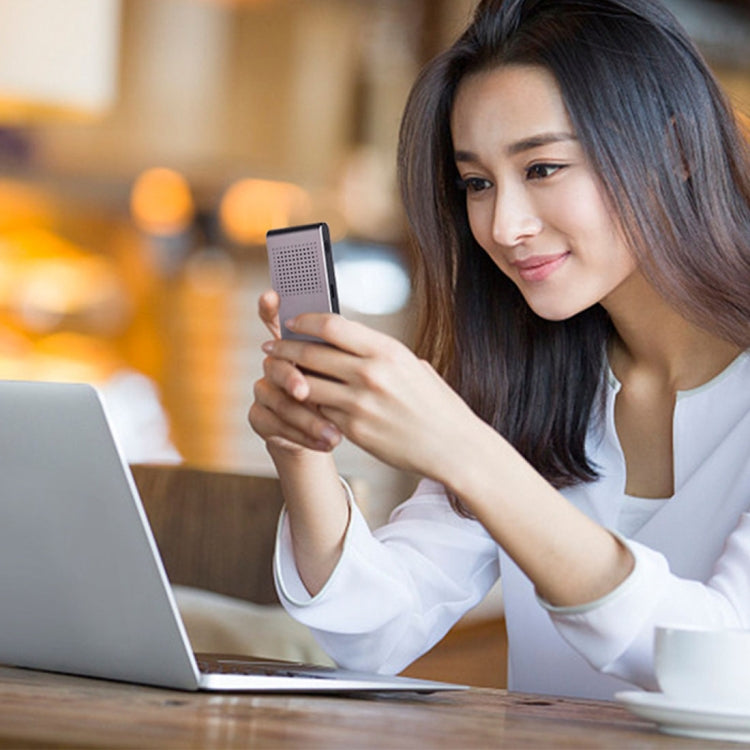 T8 Pocket Smart Voice Translator นักแปลการแปลคำพูดแบบเรียลไทม์พร้อมไมโครโฟนคู่รองรับ 33 ภาษา