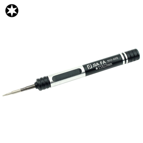JIAFA JF-608-T3 Torx T3 ไขควงซ่อมโทรศัพท์มือถือ (สีดำ), T3 Torx