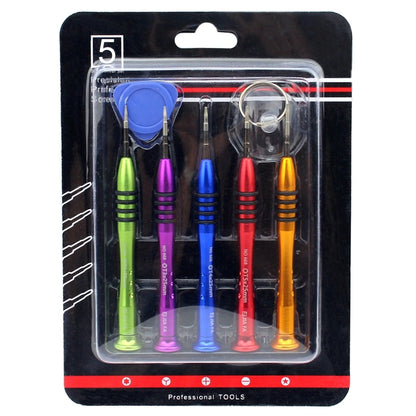 JIAFA JF-825 ชุดเครื่องมือซ่อมไขควง Torx 7 ใน 1, JF-825
