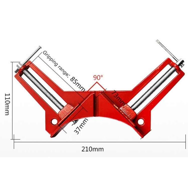 มัลติฟังก์ชั่น 90 องศาทำงานหนีบไม้คลิปมุมขวามุมกรอบคลิปเครื่องมือ, Corner Frame Clip Tool