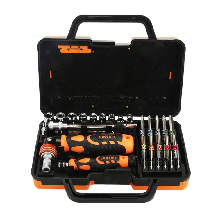 JAKEMY JM-6123 31 in 1 Color Ring Professional ไขควง ซ่อมชุดเครื่องมือ, JM-6123 31 in 1
