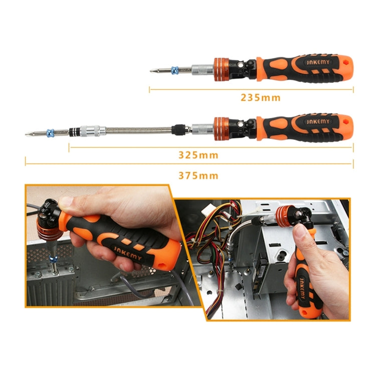 JAKEMY JM-6123 31 in 1 Color Ring Professional ไขควง ซ่อมชุดเครื่องมือ, JM-6123 31 in 1