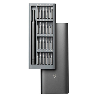 Original Xiaomi Mijia Wiha ทุกวันไขควงชุด 24 in 1 Precision Magnetic Bits กล่องอลูมิเนียม Mijia Wiha สกรูชุดไดร์เวอร์, Mijia 24 in 1