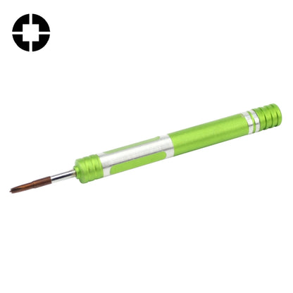 608-2.5 Hollow Cross Tip 2.5 ไขควงซ่อมฝากลาง, 2.5 Hollow Cross (Green)