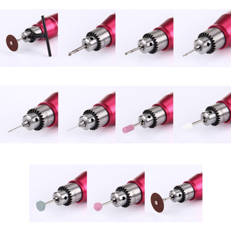 WLXY WL-320 เครื่องเจียรไฟฟ้าขนาดเล็กที่มีการควบคุมความเร็ว, 110V-240V, หัวจับสว่านที่เหมาะสม: 0.3 มม. - 4.0 มม., ปลั๊ก US, WL-320