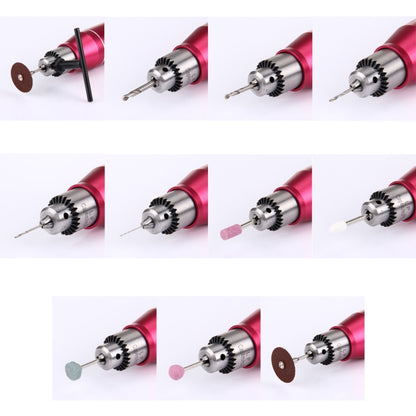 WLXY WL-320 เครื่องเจียรไฟฟ้าขนาดเล็กที่มีการควบคุมความเร็ว, 110V-240V, หัวจับสว่านที่เหมาะสม: 0.3 มม. - 4.0 มม., ปลั๊ก US, WL-320