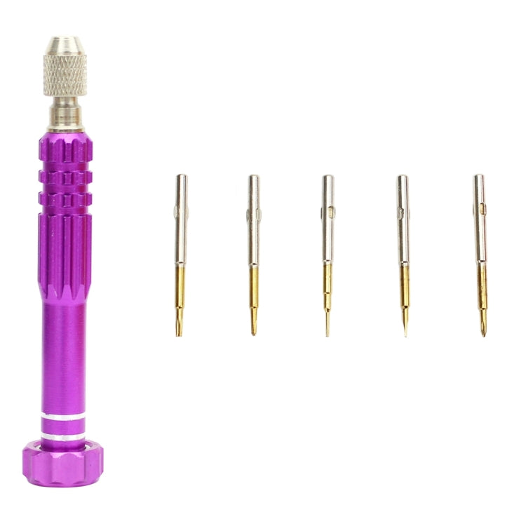 JF-6688 ชุดไขควงปากกาโลหะอเนกประสงค์ 5 in 1 สำหรับซ่อมโทรศัพท์, 5 in 1 (Red), 5 in 1 (Purple), 5 in 1 (Blue), 5 in 1 (Gold), 5 in 1 (Green)