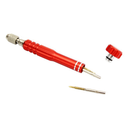 JF-6688 ชุดไขควงปากกาโลหะอเนกประสงค์ 5 in 1 สำหรับซ่อมโทรศัพท์, 5 in 1 (Red), 5 in 1 (Purple), 5 in 1 (Blue), 5 in 1 (Gold), 5 in 1 (Green)