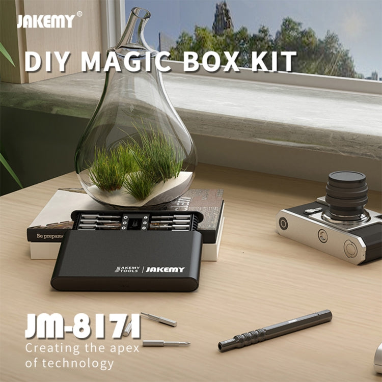 JAKEMY JM-8171 ชุดเครื่องมือไขควงมัลติฟังก์ชั่นระดับมืออาชีพ JAKEMY JM-8171 เครื่องมือช่างที่มีความแม่นยำ, JM-8171