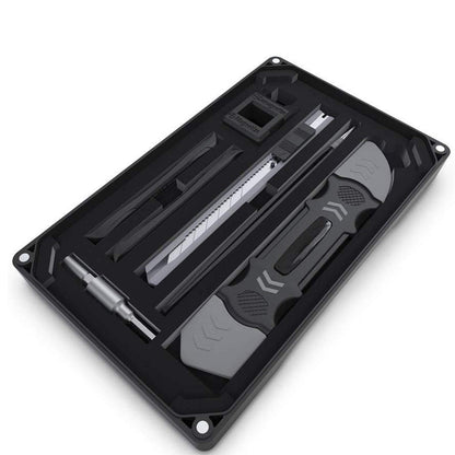 JAKEMY JM-8173 69 in 1 Professional ไขควงมัลติฟังก์ชั่นชุดเครื่องมือช่างที่มีความแม่นยำพร้อมการออกแบบหลายชั้น, JM-8173