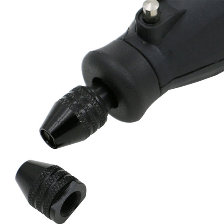 เครื่องเจียรไฟฟ้า M8 x 0.75 มม. 0.3-3.2 มม. Keyless Rotary เครื่องมือ หัวจับสามขากรรไกร (สั้น), Three-jaw Chuck