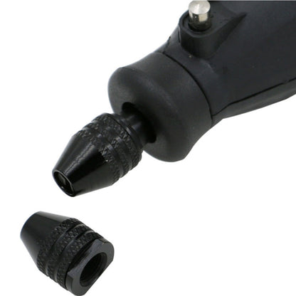 เครื่องเจียรไฟฟ้า M8 x 0.75 มม. 0.3-3.2 มม. Keyless Rotary เครื่องมือ หัวจับสามขากรรไกร (สั้น), Three-jaw Chuck