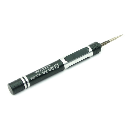 JIAFA JF-608-02 ไขควงห้าดาว 0.8 สำหรับสกรูพอร์ตชาร์จ iPhone, 0.8 Pentalobe