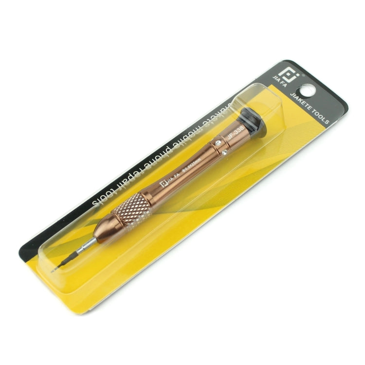 JIAFA JF-338-T2 Torx T2 ไขควงซ่อมโทรศัพท์มือถือ, T2 Torx (Brown), T2 Torx (Gold)