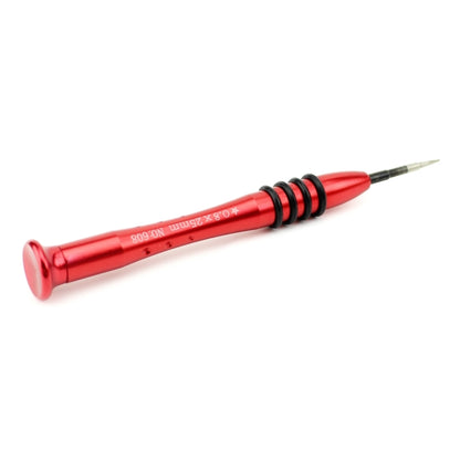JIAFA JF-668 0.8 Pentalobe 0.8 ไขควงสำหรับสกรูพอร์ตชาร์จ iPhone, 0.8 Pentalobe (Red)