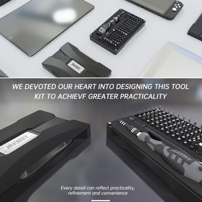 JAKEMY JM-8176 106 in 1 นาฬิกาโทรศัพท์มือถือถอดและซ่อมชุดเครื่องมือ, JM-8176