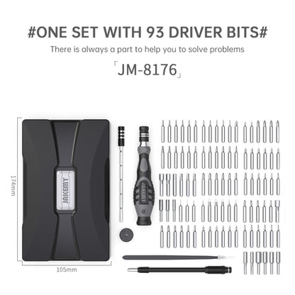 JAKEMY JM-8176 106 in 1 นาฬิกาโทรศัพท์มือถือถอดและซ่อมชุดเครื่องมือ, JM-8176