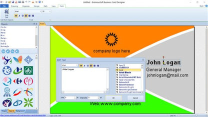EximiousSoft Business Card Designer Pro (2020) v3.35 Full Version