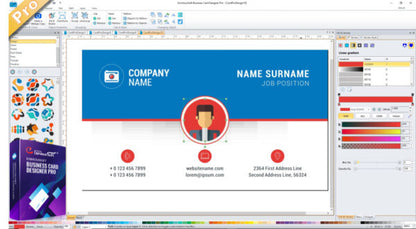 EximiousSoft Business Card Designer Pro 2021 v3.75 Windows
