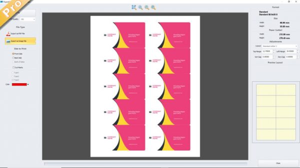 EximiousSoft Business Card Designer Pro (2020) v3.35 Full Version