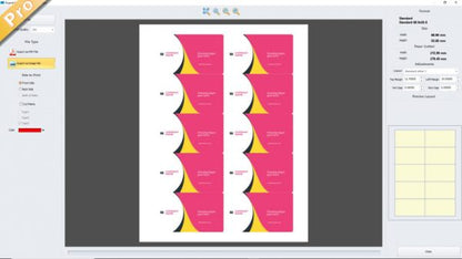 EximiousSoft Business Card Designer Pro (2020) v3.35 Full Version