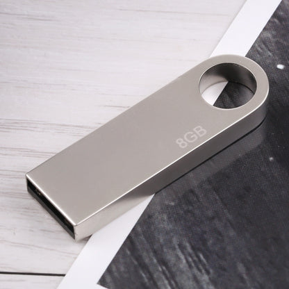 แฟลชดิสก์โลหะ USB 2.0 ขนาด 8GB, 8GB