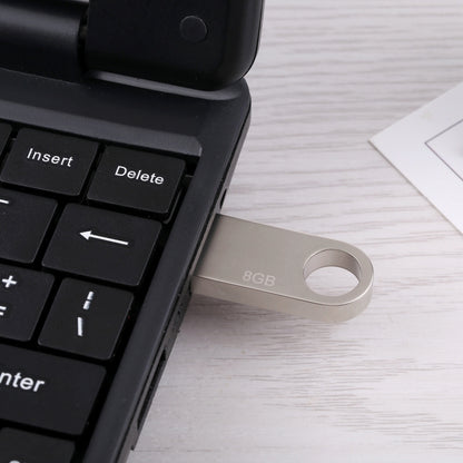 แฟลชดิสก์โลหะ USB 2.0 ขนาด 8GB, 8GB