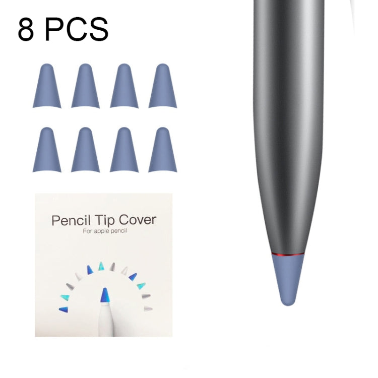 ฝาครอบ Nib ที่ทนทานต่อการสึกหรอของ PCS 8 ชิ้นสำหรับ M-pencil Lite