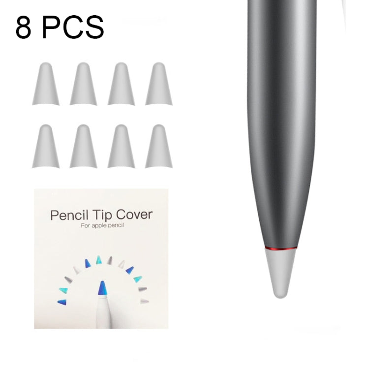 ฝาครอบ Nib ที่ทนทานต่อการสึกหรอของ PCS 8 ชิ้นสำหรับ M-pencil Lite