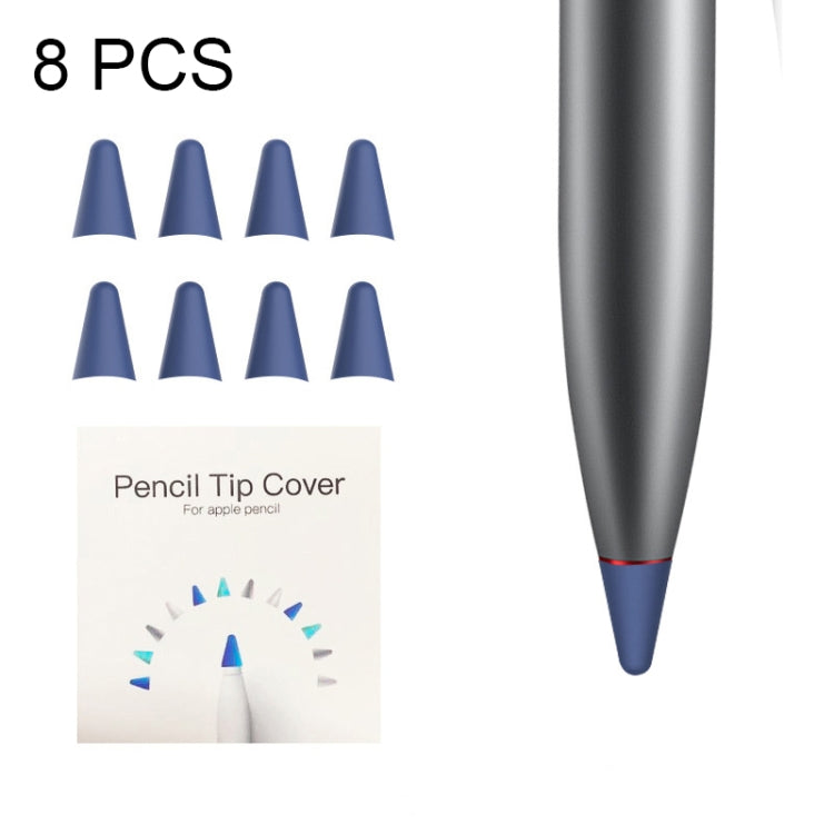 ฝาครอบ Nib ที่ทนทานต่อการสึกหรอของ PCS 8 ชิ้นสำหรับ M-pencil Lite