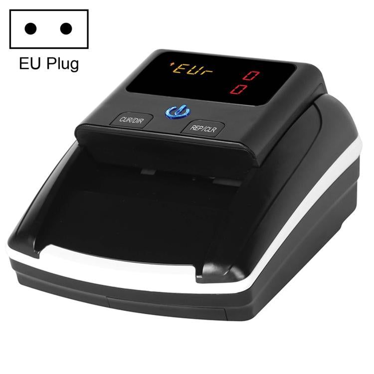 AL-130 เครื่องตรวจจับเงินแบบพกพาขนาดเล็กสำหรับ USD Euro ข้อมูลจำเพาะ: ปลั๊ก EU, EU Plug