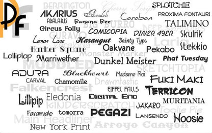 Full Premium Fonts 2000+ for Mac/Windows