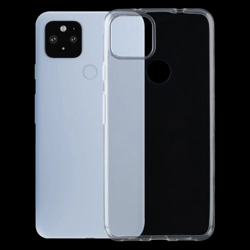 สำหรับ Google Pixel 5A 5G 0.75 มม. เคสป้องกันนุ่ม TPU โปร่งใสบางเฉียบ, For Google Pixel 5A 5G