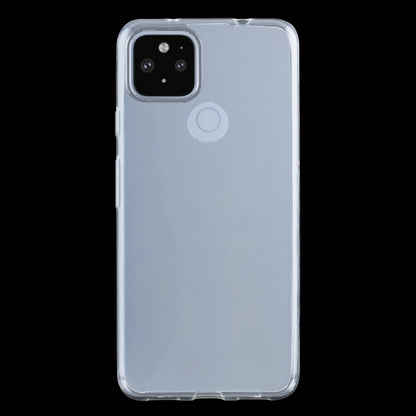 สำหรับ Google Pixel 5A 5G 0.75 มม. เคสป้องกันนุ่ม TPU โปร่งใสบางเฉียบ, For Google Pixel 5A 5G