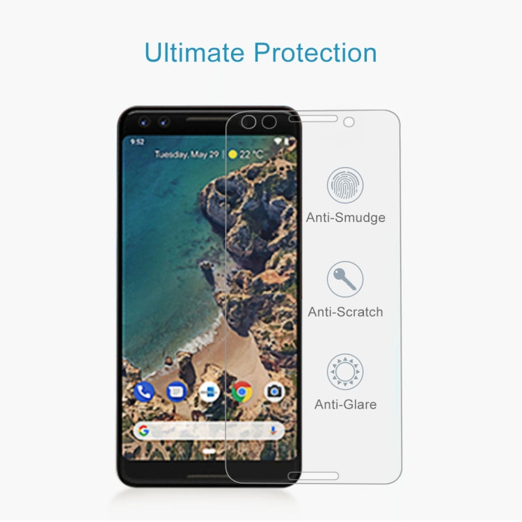 ฟิล์มกระจกนิรภัย 9H 2.5D สำหรับ Google Pixel 3, Pixel 3 (1 PC)