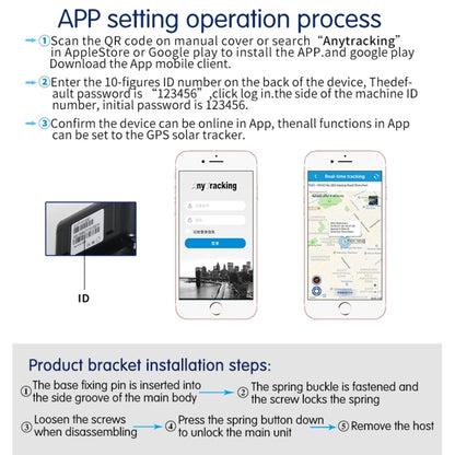 RF-V34 แกะวัวปศุสัตว์ IP67 กันน้ำพลังงานแสงอาทิตย์ GSM GPS ติดตาม WiFi โดยไม่ต้องแผ่นด้านล่างคงที่สนับสนุนการตรวจสอบเสียงและต่อต้านการลบปลุกและ SOS, GPS WiFi Tracking