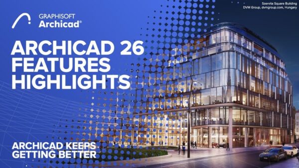 GRAPHISOFT ARCHICAD 26 Full Version for Windows (Updated 2022)