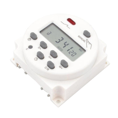 CN101A DC12V เวลาไมโครคอมพิวเตอร์สวิตช์ดิจิตอล LCD Power Timer, DC12V