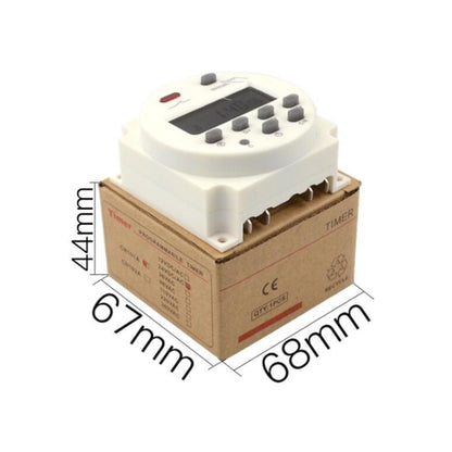 CN101A DC12V เวลาไมโครคอมพิวเตอร์สวิตช์ดิจิตอล LCD Power Timer, DC12V