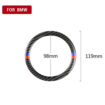 สีแดงสีฟ้าสีพวงมาลัยรถยนต์ R แชสซีคาร์บอนไฟเบอร์สติกเกอร์ตกแต่งสำหรับ BMW MINI R55 / R56 / Countryman r60 / Paceman R61, For BMW MINI R55 (Red Blue Color)