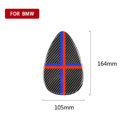 สีแดงสีฟ้ารถ F แชสซีเครื่องมือแผงคอนโซลคาร์บอนไฟเบอร์สติกเกอร์ตกแต่งสำหรับ BMW MINI COOPER JCW One F56 / f55 / F54, For BMW Mini Cooper JCW One F56 (Red Blue Color)