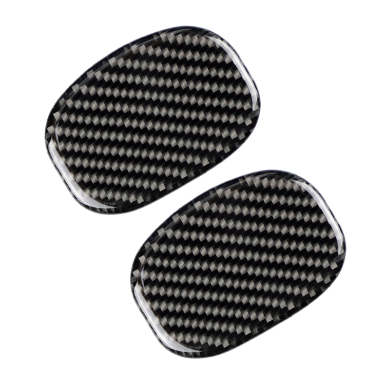 รถที่นั่งด้านหลังจับคาร์บอนไฟเบอร์สติกเกอร์ตกแต่งสำหรับ BMW Mini Cooper F55/F56, For BMW Mini Cooper JCW One F56