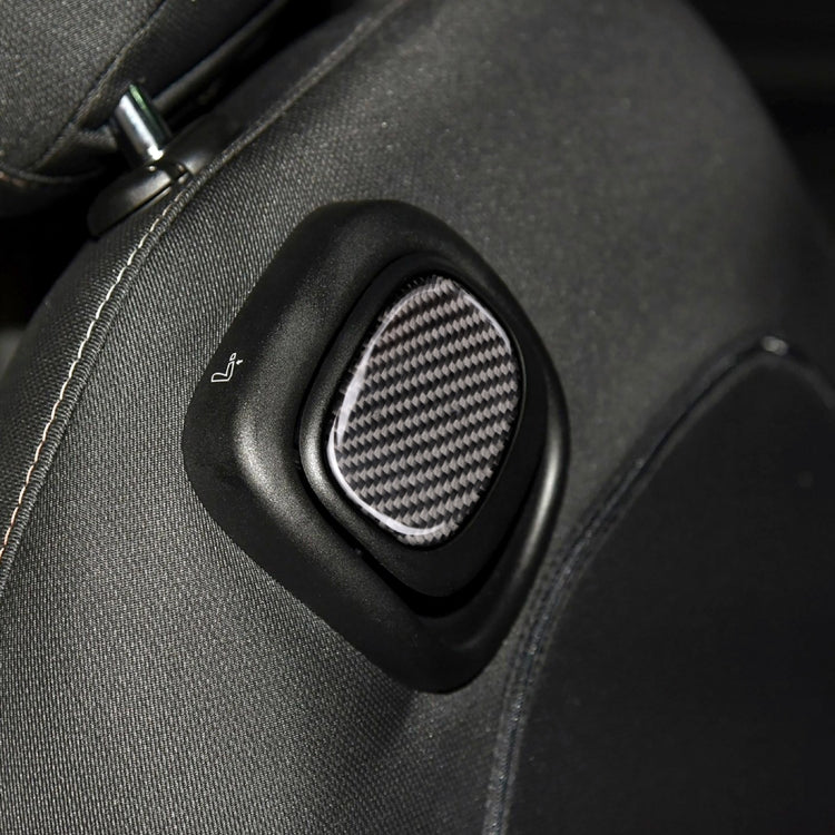 รถที่นั่งด้านหลังจับคาร์บอนไฟเบอร์สติกเกอร์ตกแต่งสำหรับ BMW Mini Cooper F55/F56, For BMW Mini Cooper JCW One F56