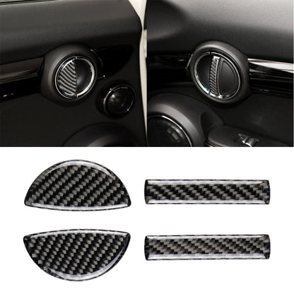 4 ชิ้นรถ F แชสซีประตูคาร์บอนไฟเบอร์สติกเกอร์ตกแต่งสำหรับ BMW Mini Cooper Clubman Countryman F55/F54 /F60, For BMW Mini F60