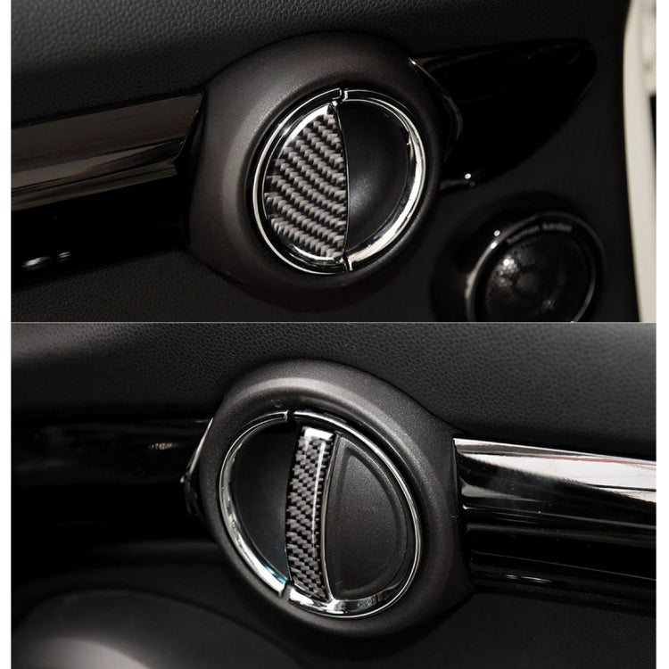 4 ชิ้นรถ F แชสซีประตูคาร์บอนไฟเบอร์สติกเกอร์ตกแต่งสำหรับ BMW Mini Cooper Clubman Countryman F55/F54 /F60, For BMW Mini F60