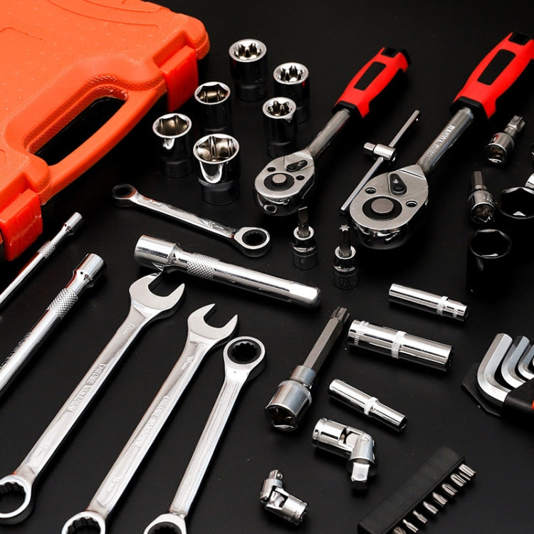 121 In 1 Multi-function รถ ชุดซ่อมกล่องเครื่องมือประแจวงล้อ, 121 In 1